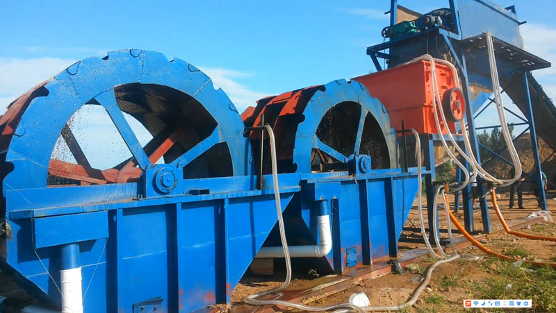 輪式洗沙機(jī)械 輪式洗沙機(jī)械