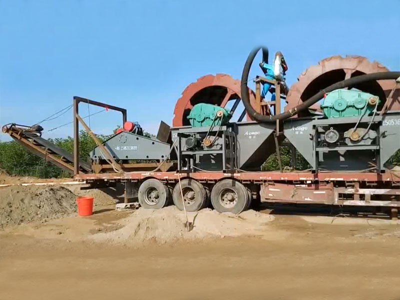 車載移動式洗砂機(jī)