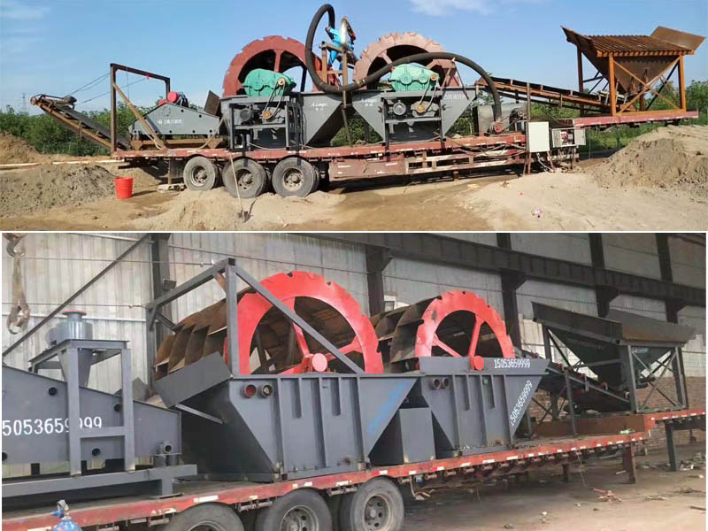 移動式洗砂機(jī) 移動式洗砂機(jī)