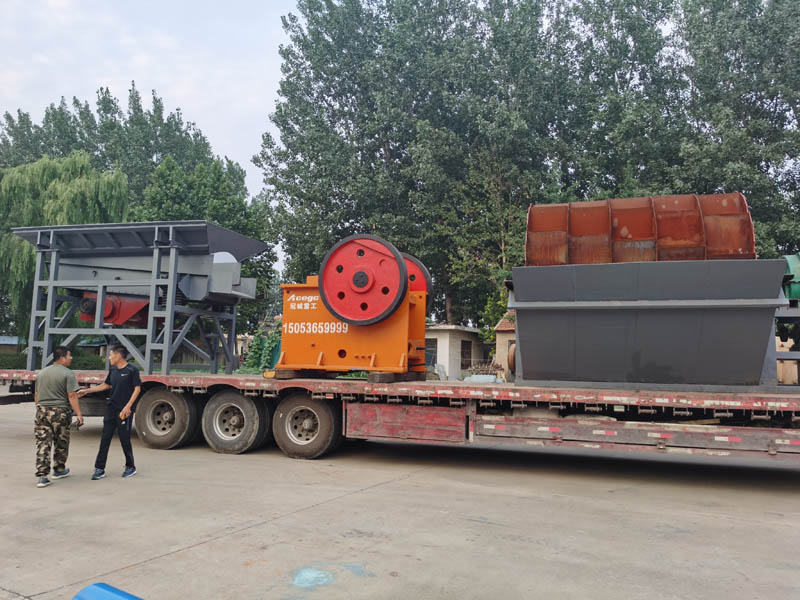 車載輪式移動破碎站