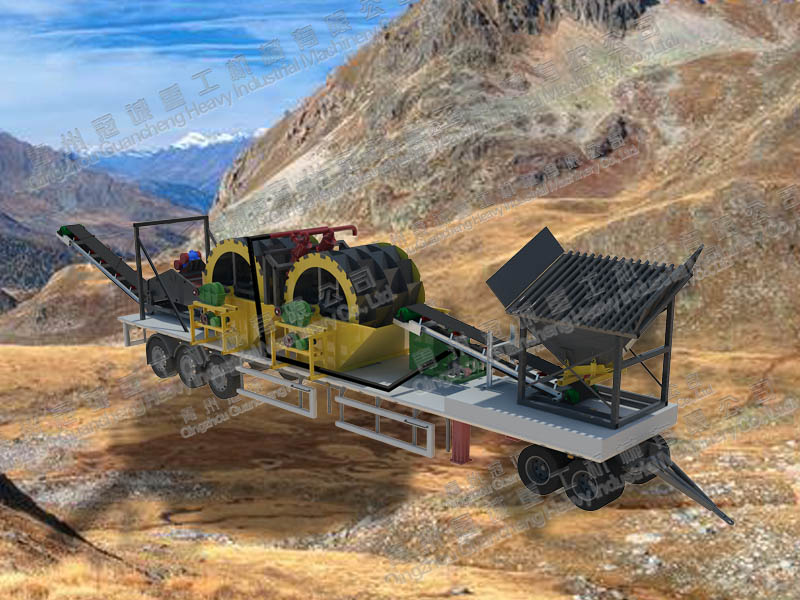 移動洗石粉設備 移動洗石粉設備